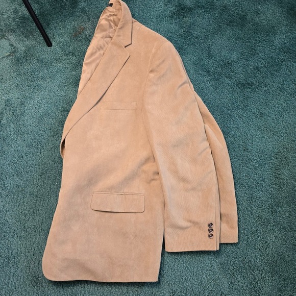 Jean Paul Germain Mens Sz 52 Corduroy Blazer Sport Coat Two Button Jacket Career - Picture 8 of 13